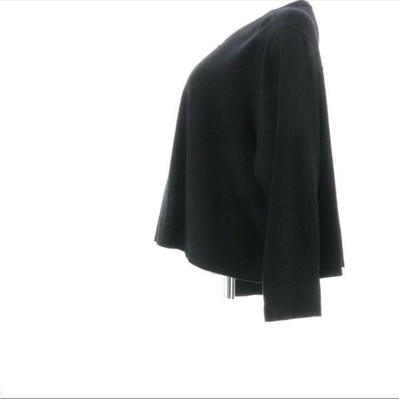 Isaac Mizrahi Black Cardigan Open Sweater Size S - Picture 6 of 6